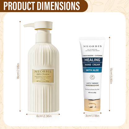Light Glow Scented Body Lotion, Non-Greasy Deep Hydration & Long Lasting Moisture