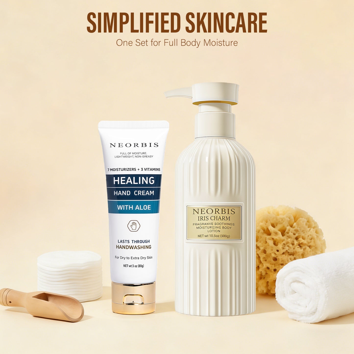 Light Glow Scented Body Lotion, Non-Greasy Deep Hydration & Long Lasting Moisture